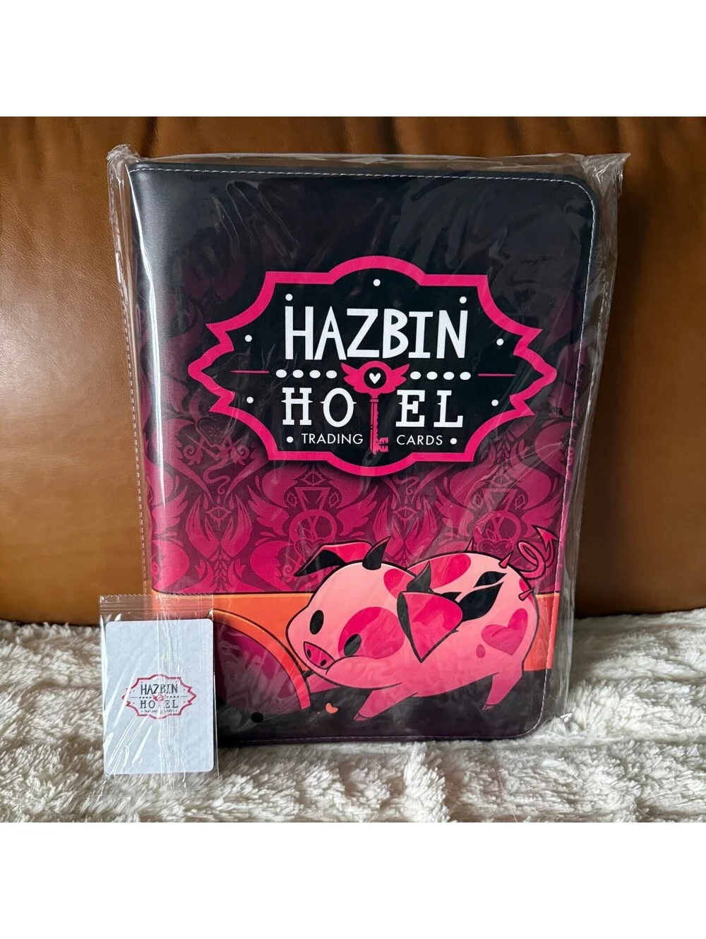 Hazbin Hotel Bundle - Fat Nuggets Binder & Love In Hell Card PR-28